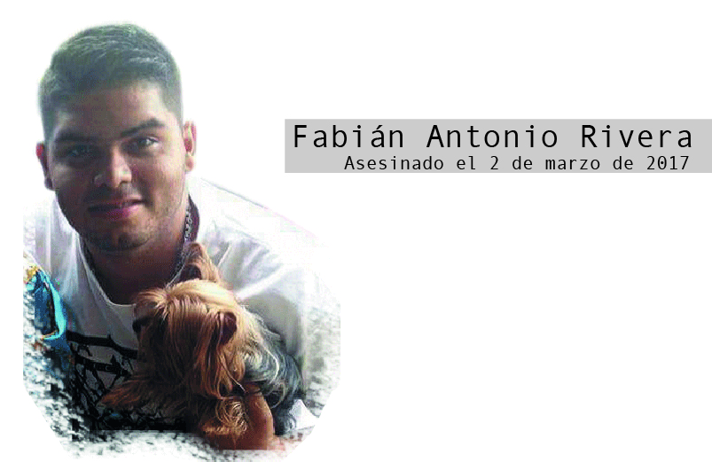 Fabián Antonio Rivera: el líder que no llegará a su cumpleaños veinticuatro