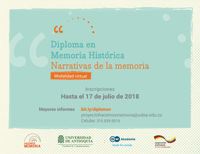Diploma virtual en Memoria Histórica: Narrativas de la Memoria