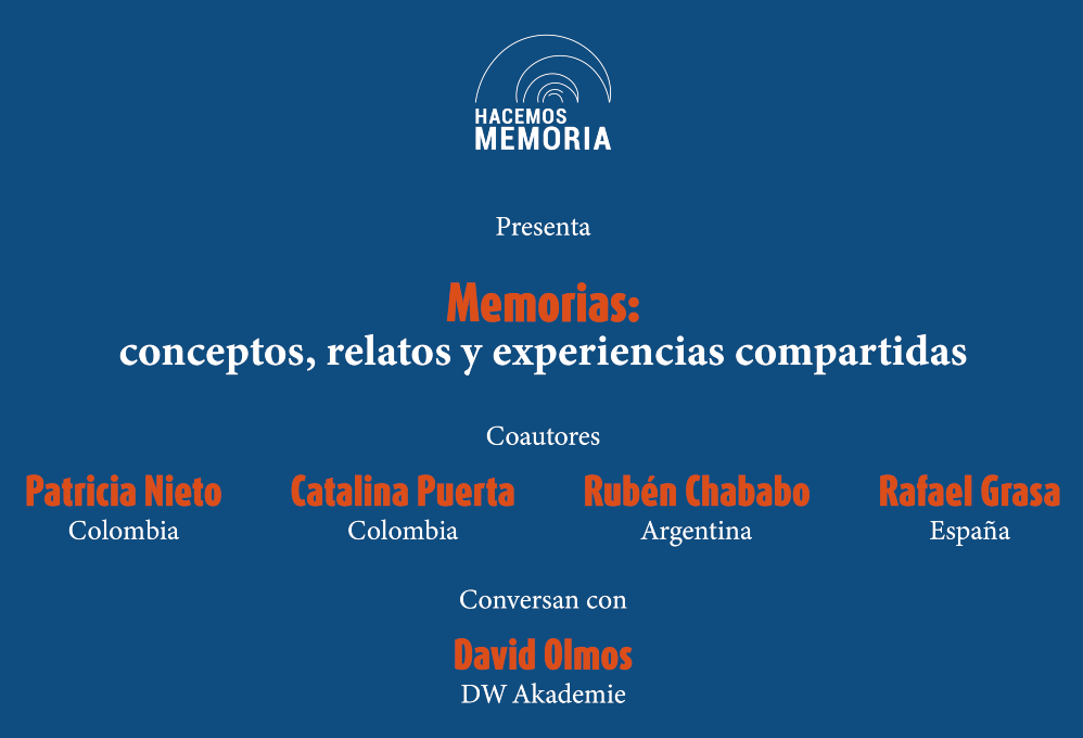 Presentación de «Memorias: conceptos, relatos y experiencias compartidas»