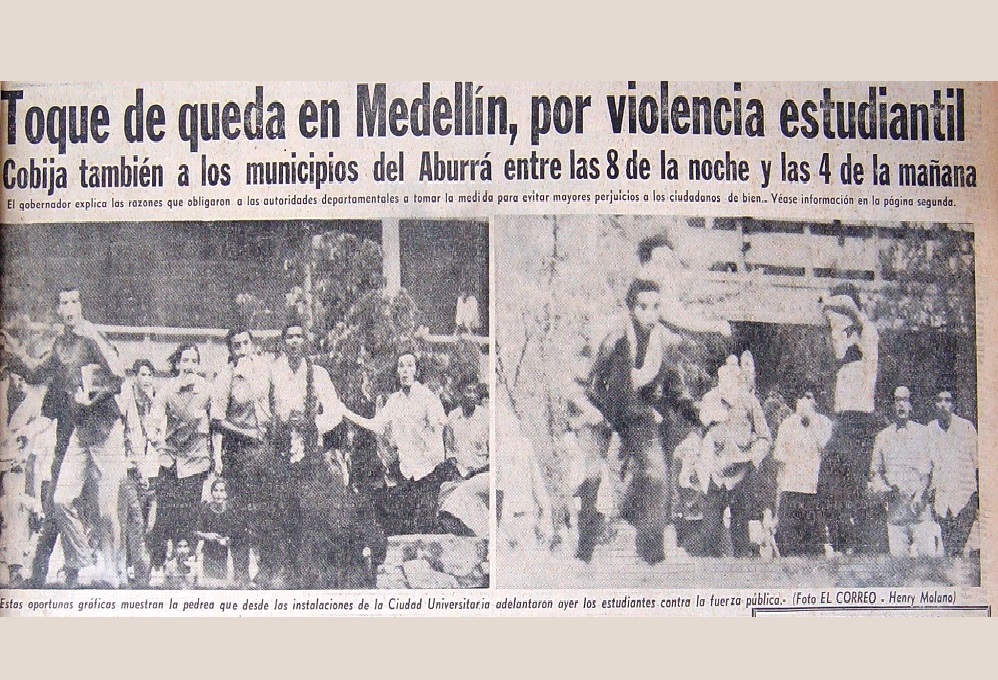 De revuelta por los setenta: Juan Diego Mejía y el movimiento estudiantil