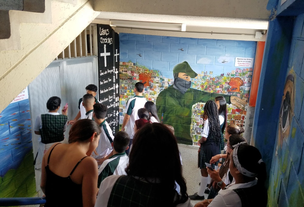 Los hijos y nietos de Orión construyen las memorias de la Comuna 13