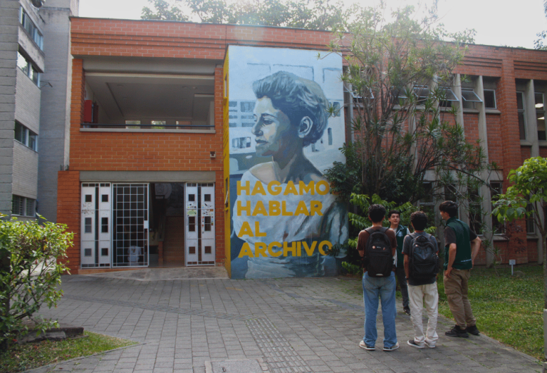 El mural en honor a Fabiola Lalinde hace parte de la Ruta de Murales y Grafitis de la UNAL.